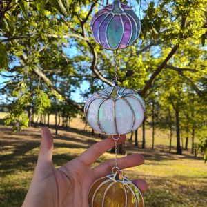 Iridescent Pumpkin Chain