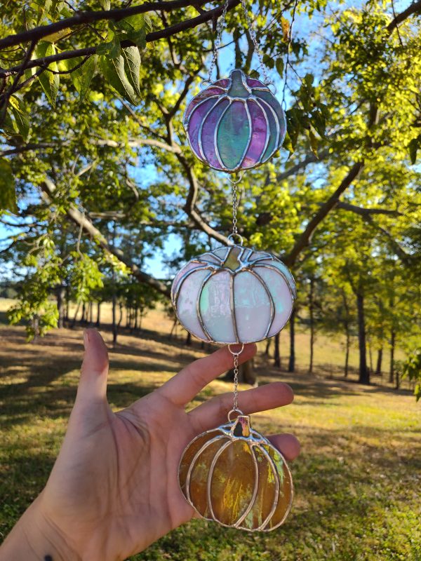 Iridescent Pumpkin Chain