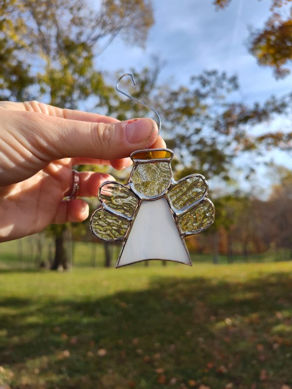 Clear Angel Ornament