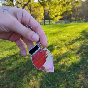 Iridescent Orange Light