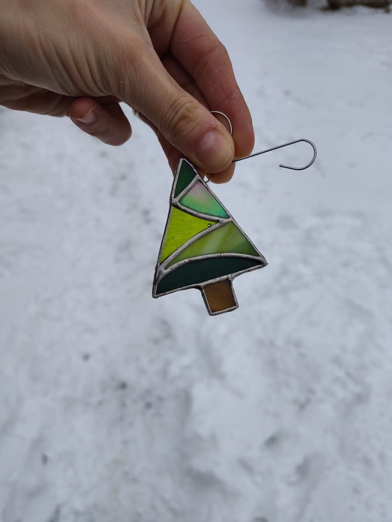 Patchwork Tree Ornament