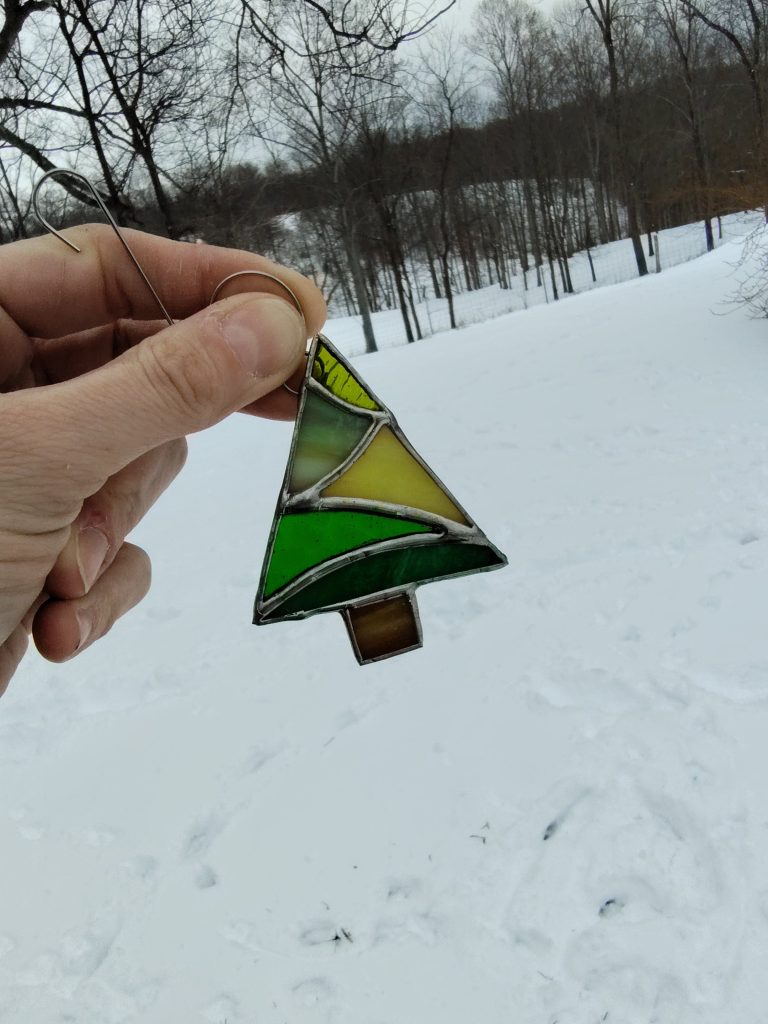 Patchwork Tree Ornament