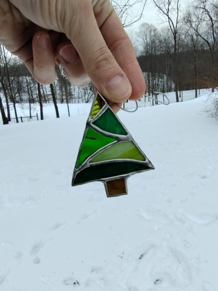 Patchwork Tree Ornament