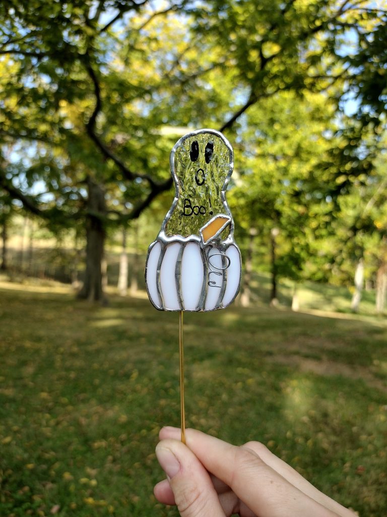 Ghost With Pumpkin