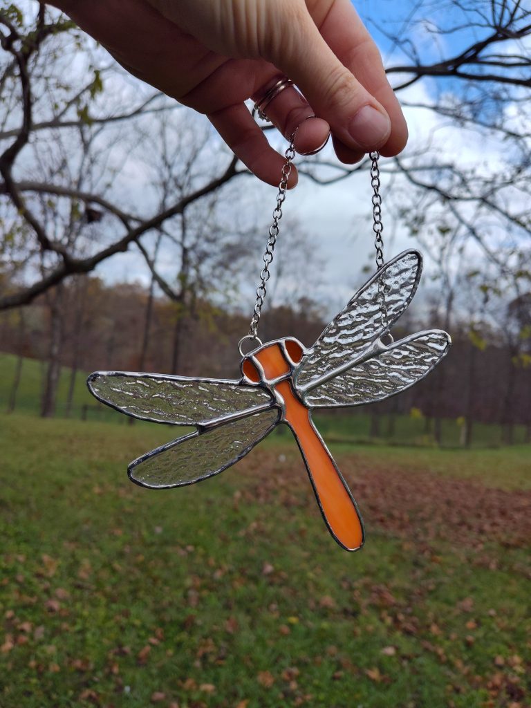 Orange Dragonfly
