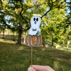 Ghost With Pumpkin