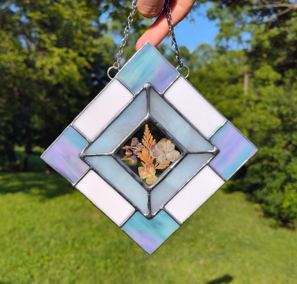 Pressed Flower Square